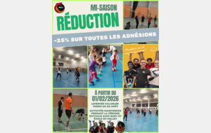 OFFRE MI-SAISON – REJOIGNEZ-NOUS !